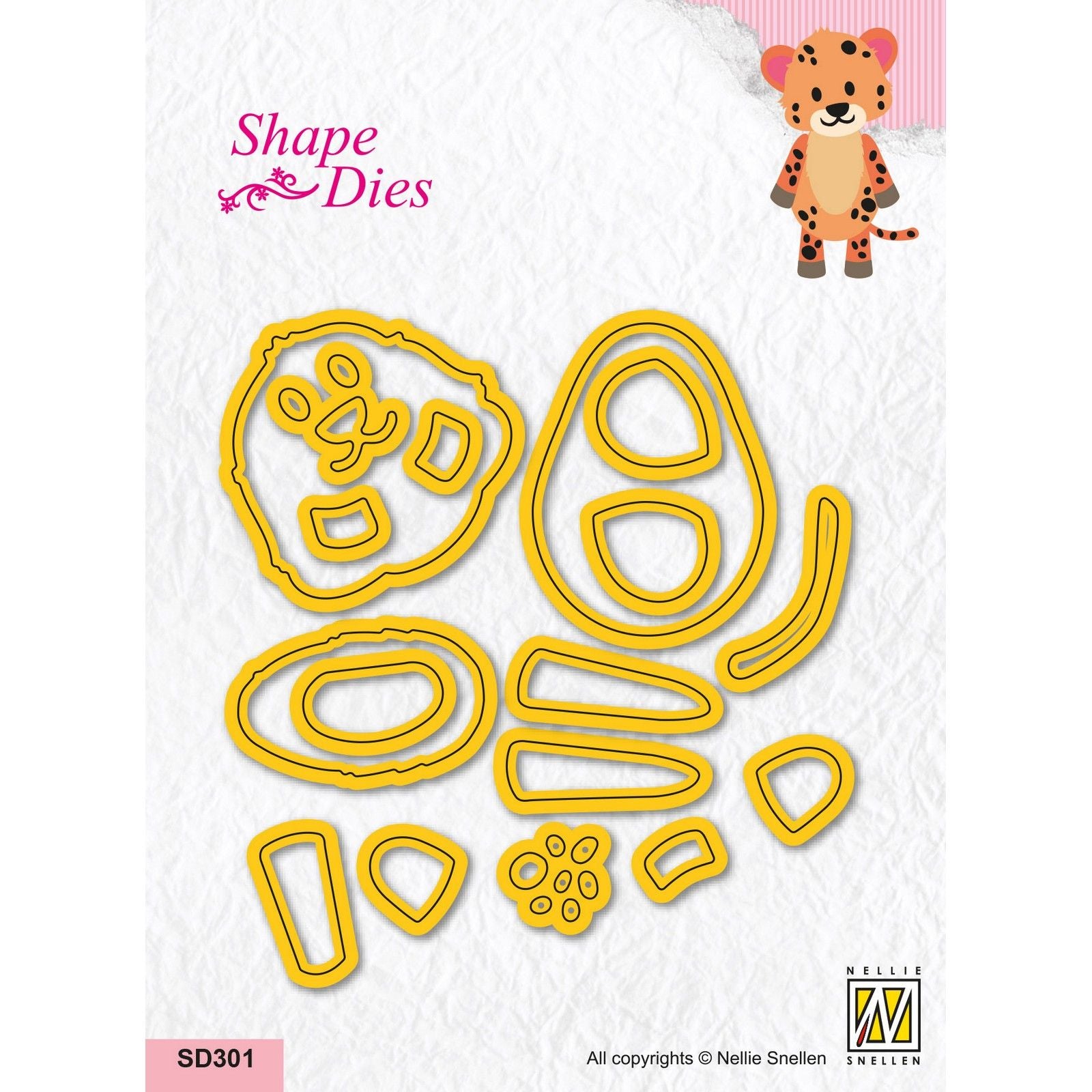 Nellie's choice • shape dies cheetah 25st.