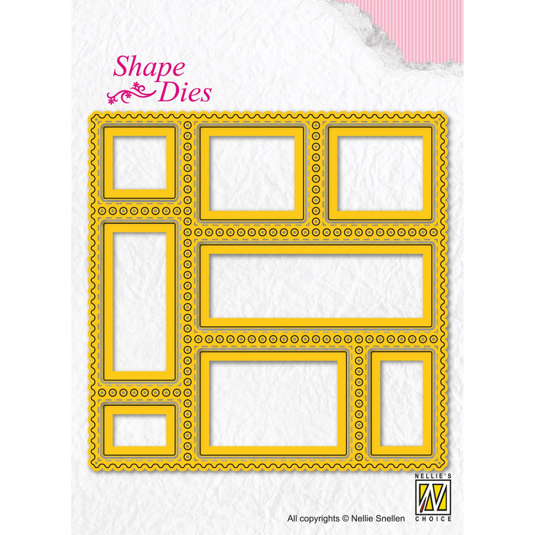 Nellie's choice • shape die postzegel