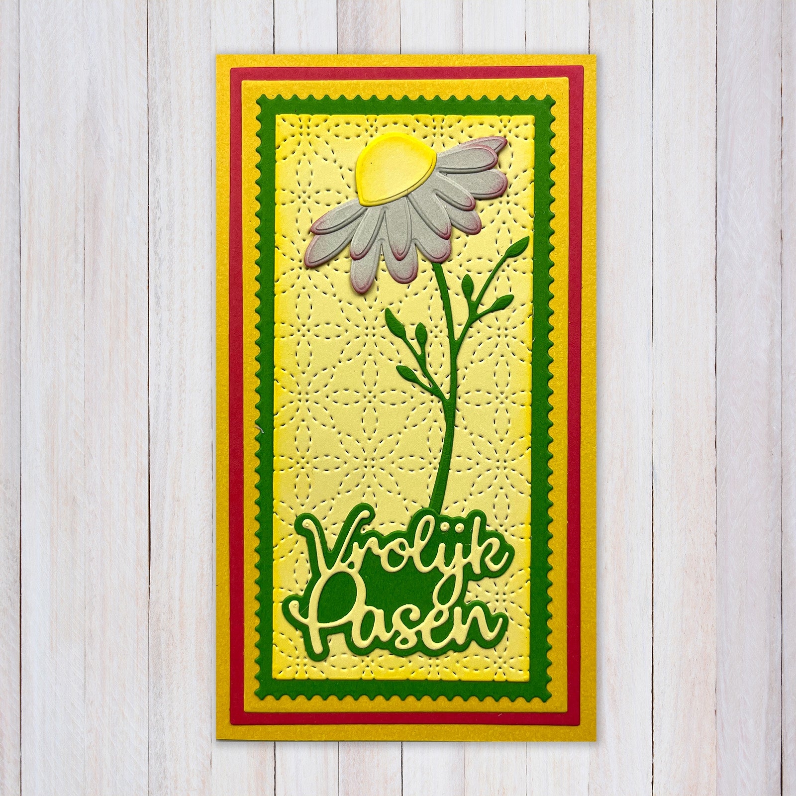 Nellie's choice • shape die tekst vrolijk pasen