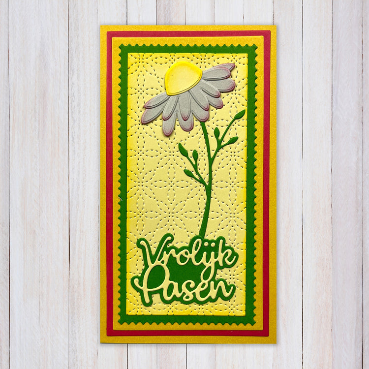 Nellie's choice • shape die tekst vrolijk pasen