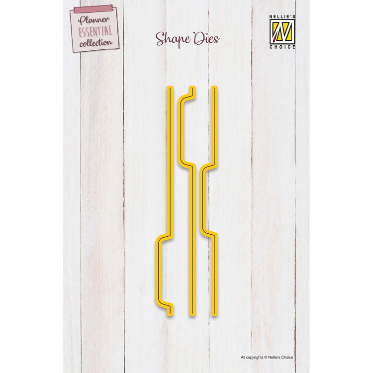 Nellie's choice • planner essentials cutting dies tabs 3st.