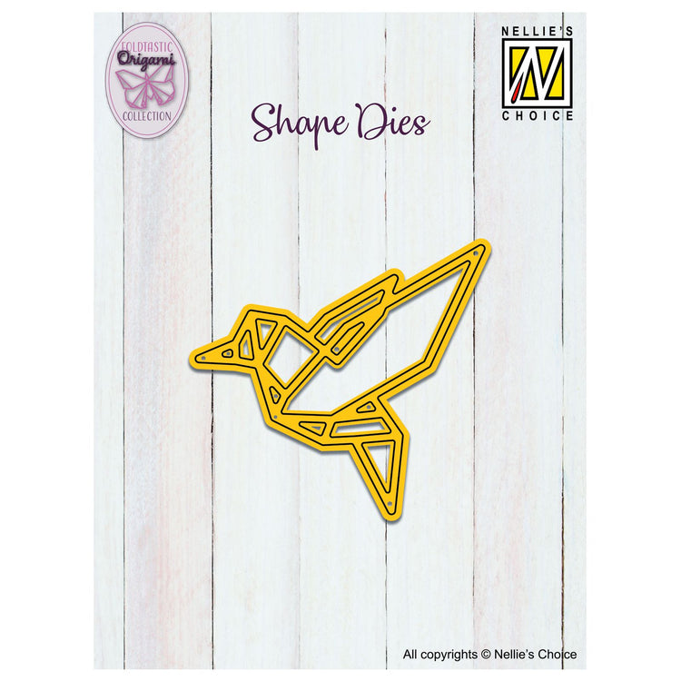 Nellie's choice • shape die origami vogel