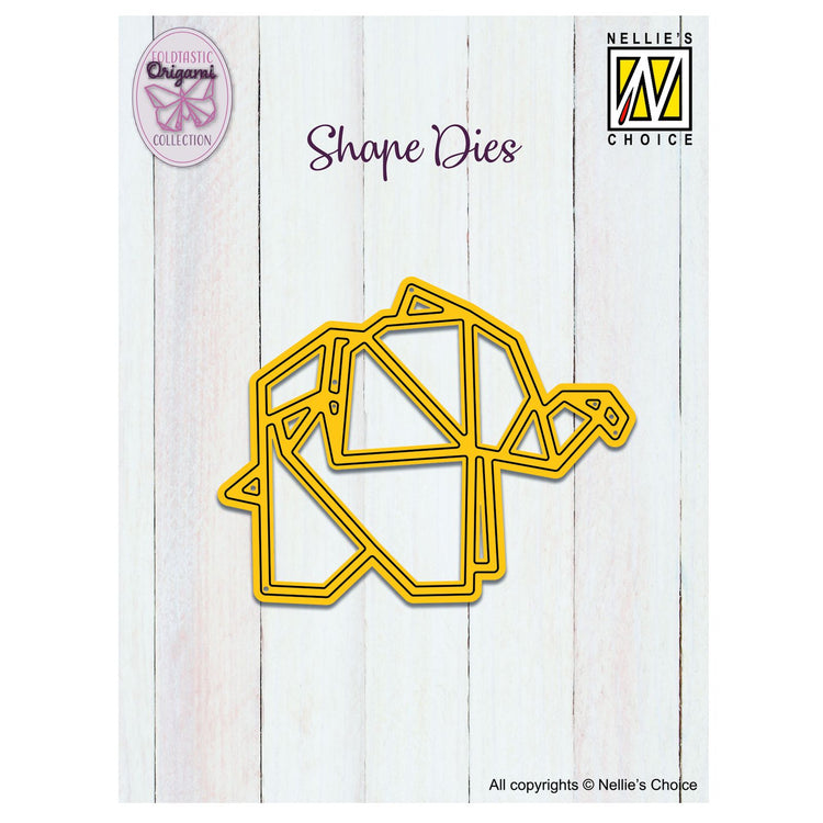 Nellie's choice • shape die origami olifant