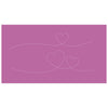 Nellie's choice • shape dies gestippelde lijn met hart 14x3x2cm 2st.