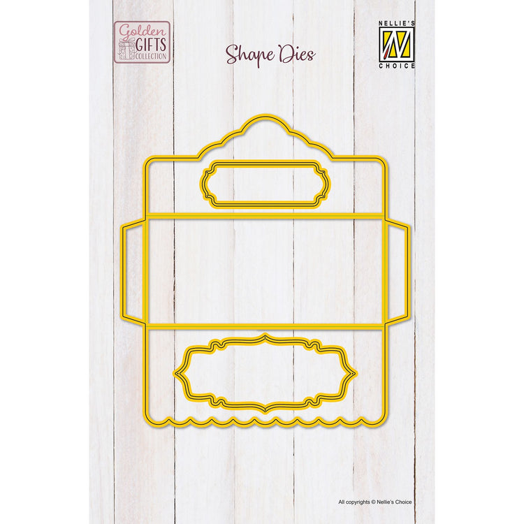 Nellie's choice • shape dies gift envelope 3st.