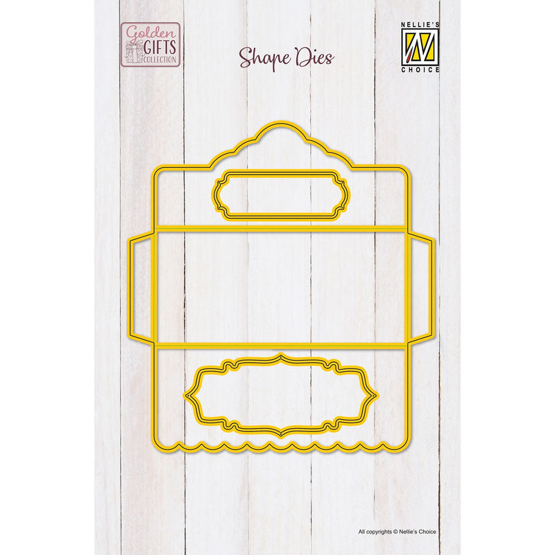 Nellie's choice • shape dies gift envelope 3st.