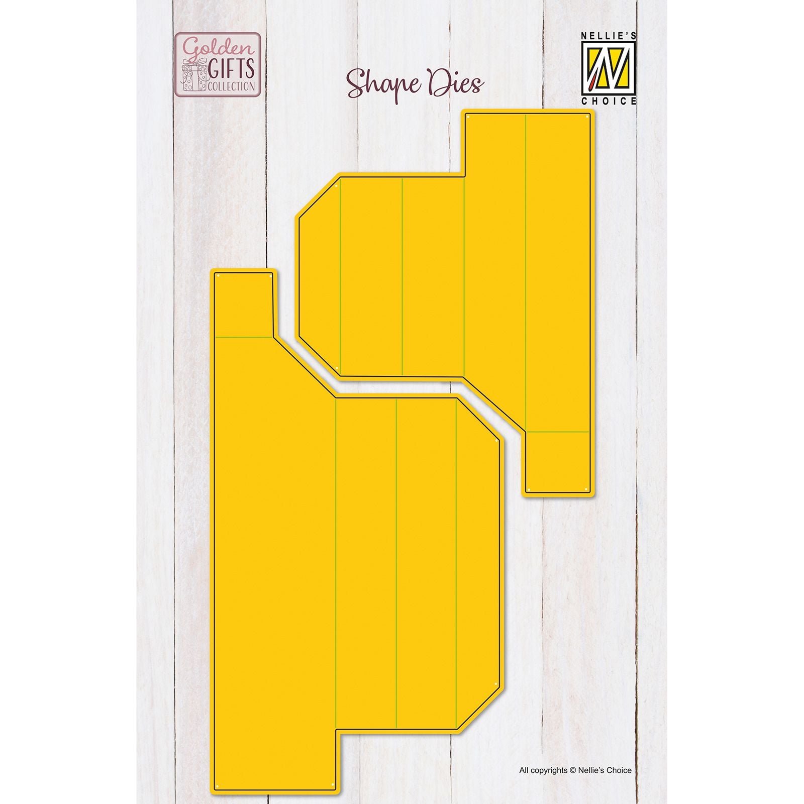 Nellie's choice • shape dies shadowbox 2st.