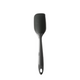 Secret de gourmet siliconen spatel grijs 18cm