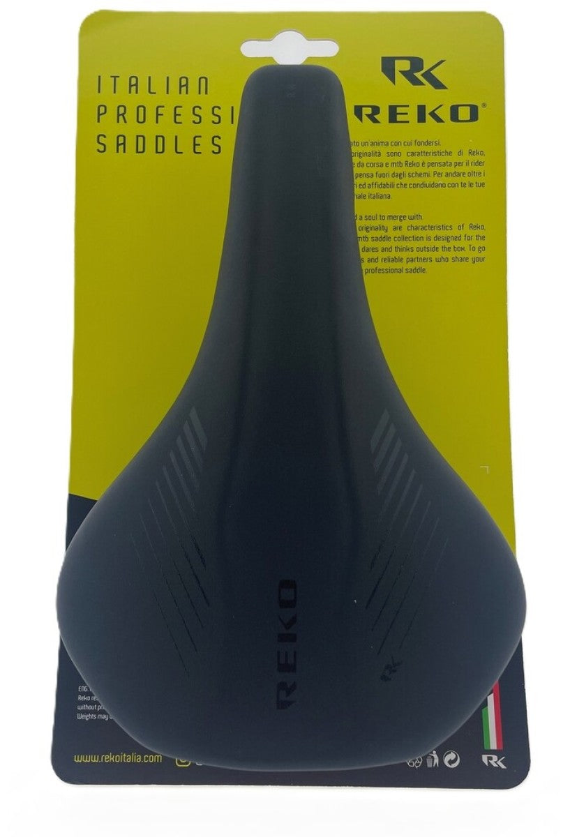 Selle bassano zadel reko rk3, zwart