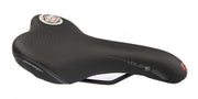 Zadel Selle Bassano Volare hybride unisex 280 x 150 zwart - afbeelding 1