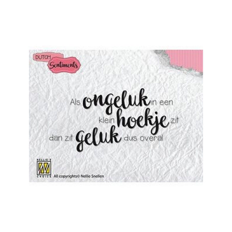 Nellie's choice • clear stempel nederlands 1 als ongeluk in