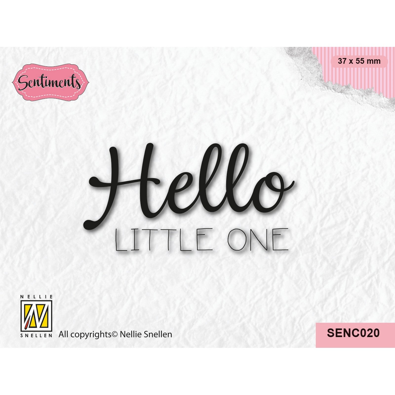 Nellie's choice • clear stamp hello little one