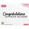 Nellie's choice • clear stamp congratulations