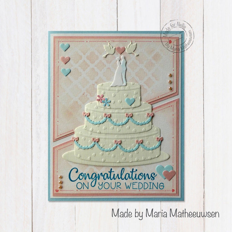 Nellie's choice • clear stamp congratulations