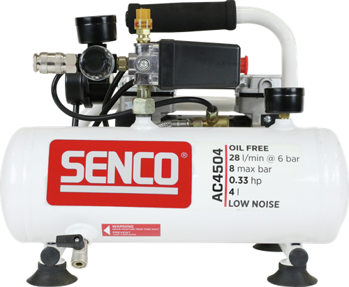 Senco ac4504 olievrije stille compressor - afn0024