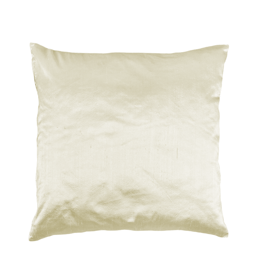 Seq home zijden kussenhoes champagne 45x45cm
