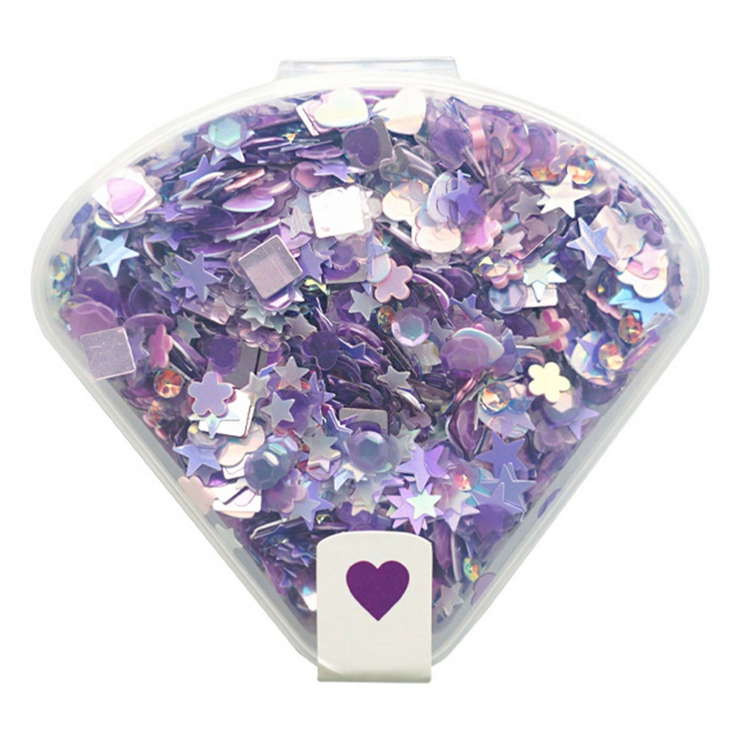 Nellie's choice • confetti purple 20g in plastic box