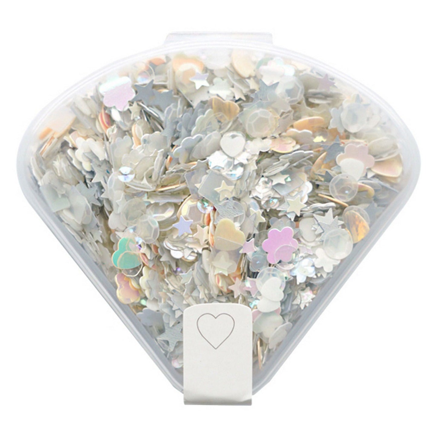 Nellie's choice • confetti white 20g in plastic box