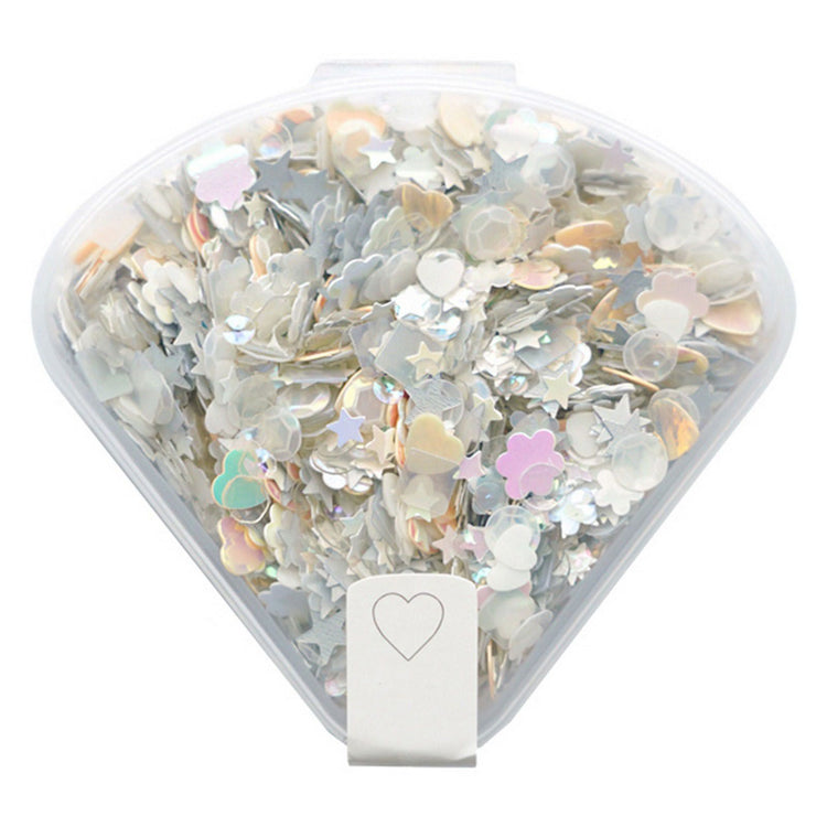 Nellie's choice • confetti white 20g in plastic box