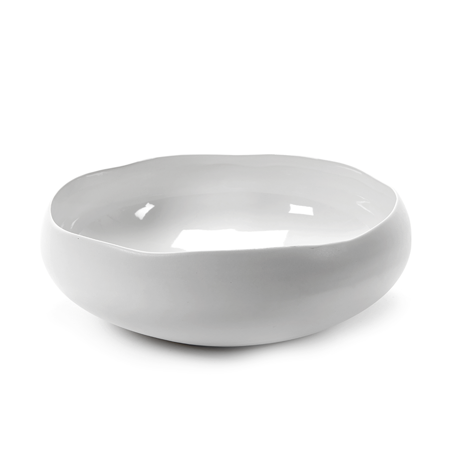 Serax onregelmatige schaal m wit ø26x8,5cm