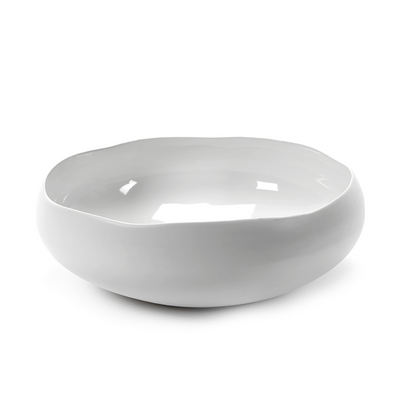 Serax onregelmatige schaal m wit ø26x8,5cm