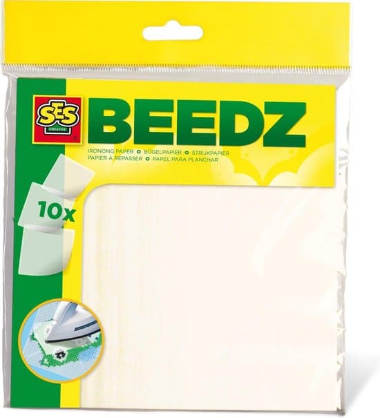 Ses creative ses strijkkralenpapier, 10st.