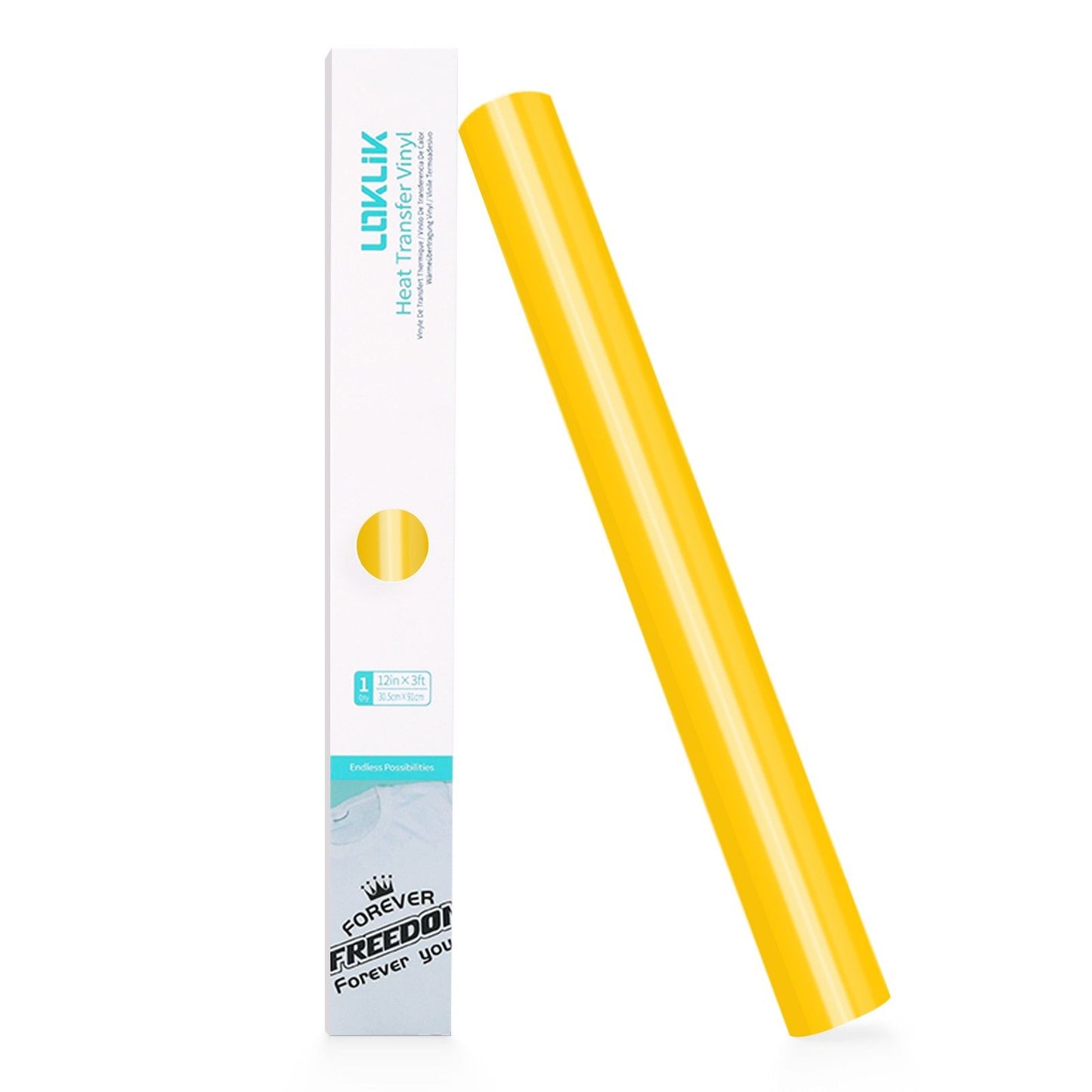 Loklik • flexfolie basic geel 30,5x180cm