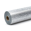 Loklik • flexfolie glitter zilver 30,5x90cm