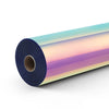 Loklik • permanent zelfklevend vinyl holografisch blauwachtig violet 30,5x90cm