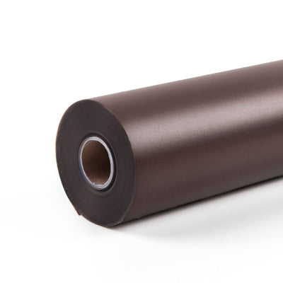 Loklik • permanent zelfklevend vinyl mat donker koffie 30,5x180cm