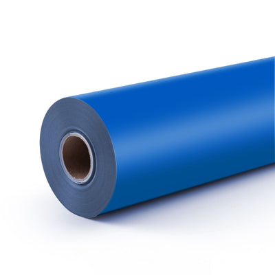 Loklik • permanent zelfklevend vinyl mat koningsblauw 30,5x180cm