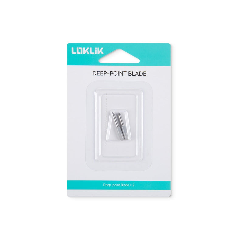 Loklik • icraft mesjes met diepe punt 2st.
