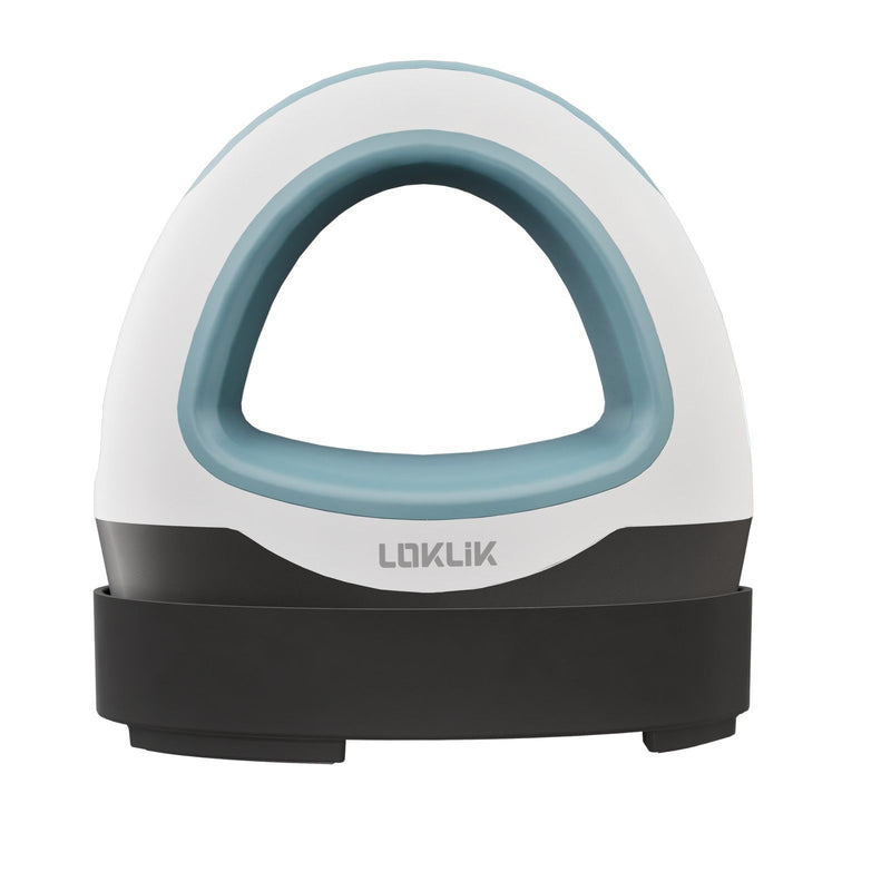 Loklik • mini heat press denim blauw
