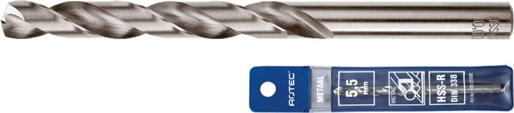 Rotec hss-g spiraalb. din 338 splitpoint 7,0 mm in etui - 105.0700e