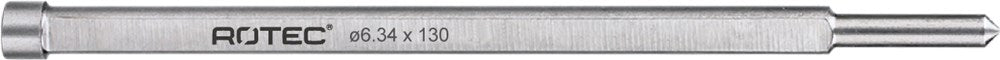 Rotec centreerpen ø6,34mm l=130mm