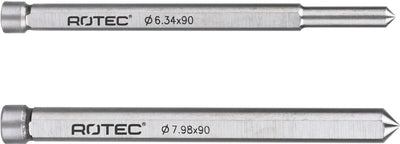 Rotec centreerpen ø7.98mm l=90mm