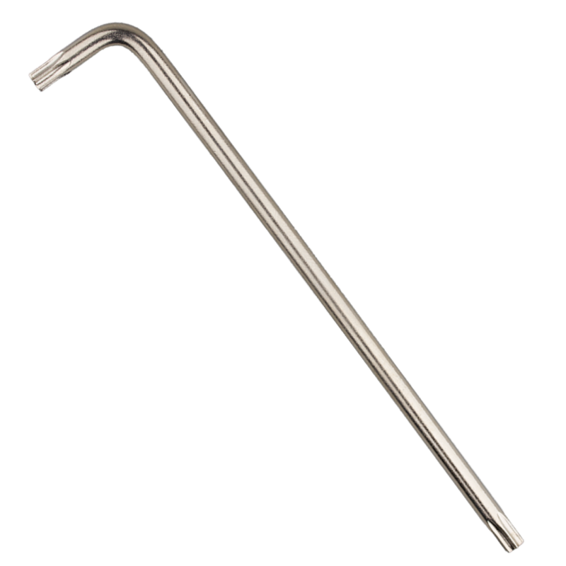 Rotec torx® haakse sleutel lang model t50 x 190mm (nikkel) - 8902050