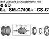 Shimano driver cap for sg-c7000 c7002