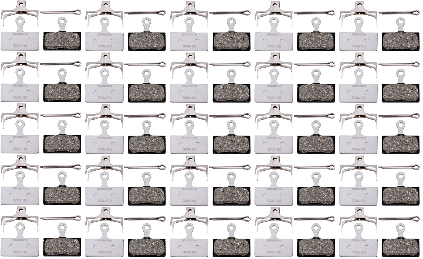 Shimano g05a-rx resin disc brake pads (25 workshop pack)