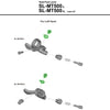 Shimano cable fixing screw for sl-mt500