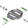 Shimano sm-pd71 reflector set