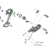 Shimano bumper for rd-m8100 8130 rear derailleur