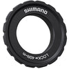 Shimano lock ring for 15 20mm thru axles external