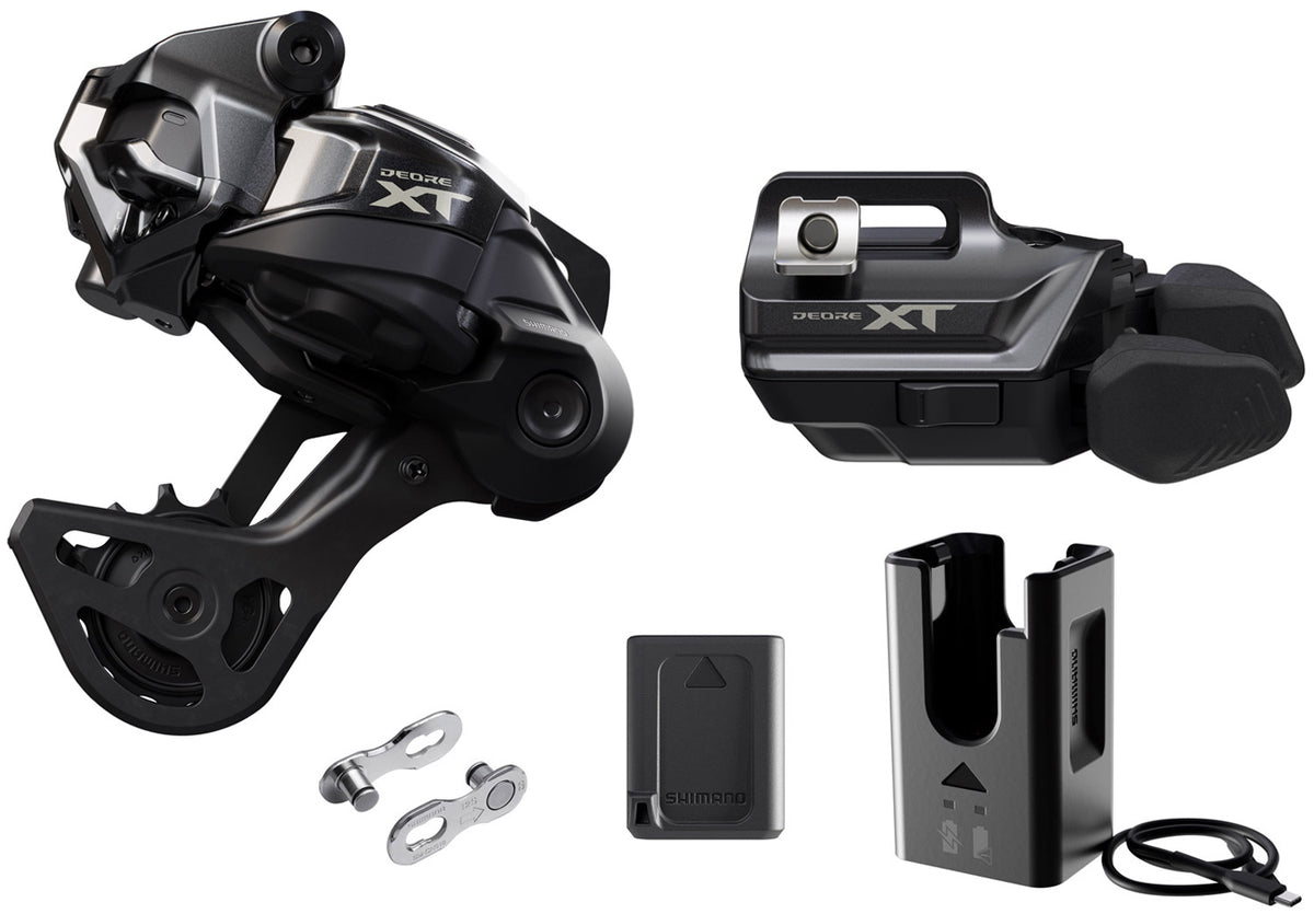 Shimano xt di2 m8250-gs 12-speed drivetrain upgrade kit i-spec ev