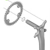 Shimano grx fc-rx820 rx810 chainring bolts