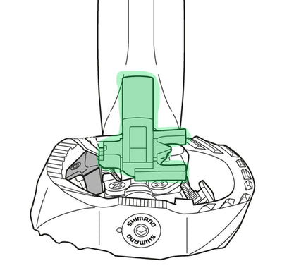 Shimano sm-pd60 reflector set