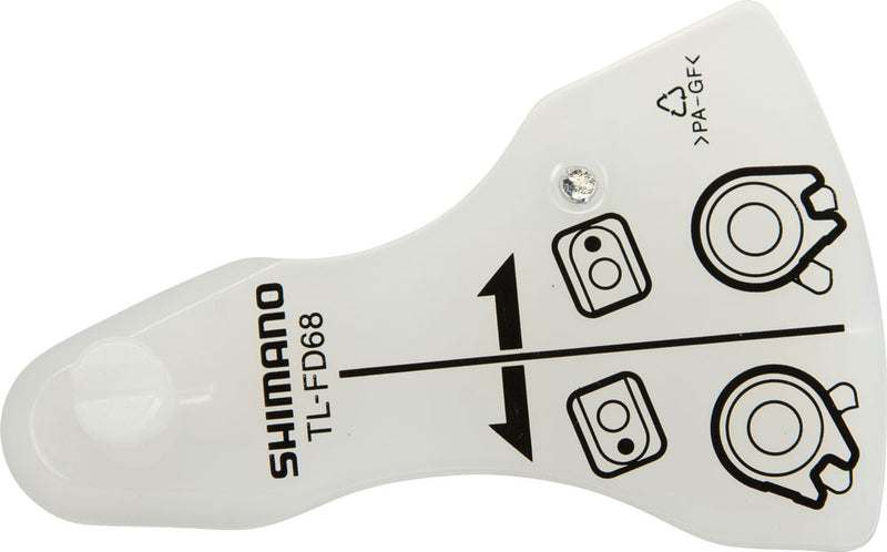 Shimano tl-fd68 cable fixing point checking tool for front derailleur