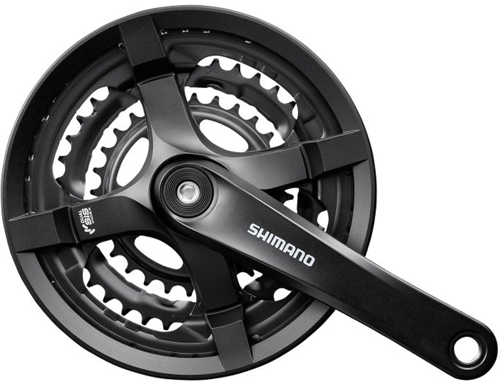 Shimano crankstel Tourney CG triple 28-38-48 175mm zw. -4mm