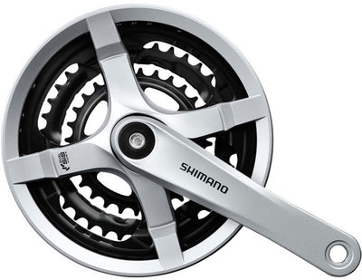 Shimano tourney fc-ty501 6 7 8-speed square crank 48 38 28 | 170mm