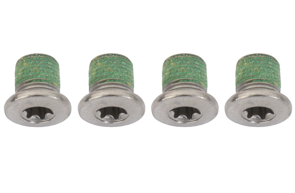 Shimano xt slx chainring bolts inside